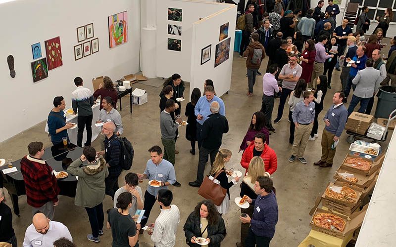 Photo from a past Queens Tech Night