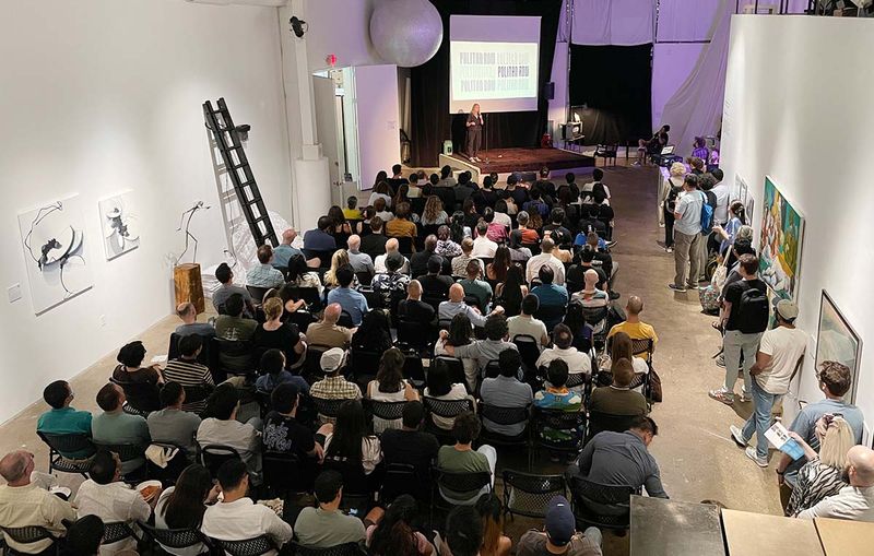 Photo from a past Queens Tech Night
