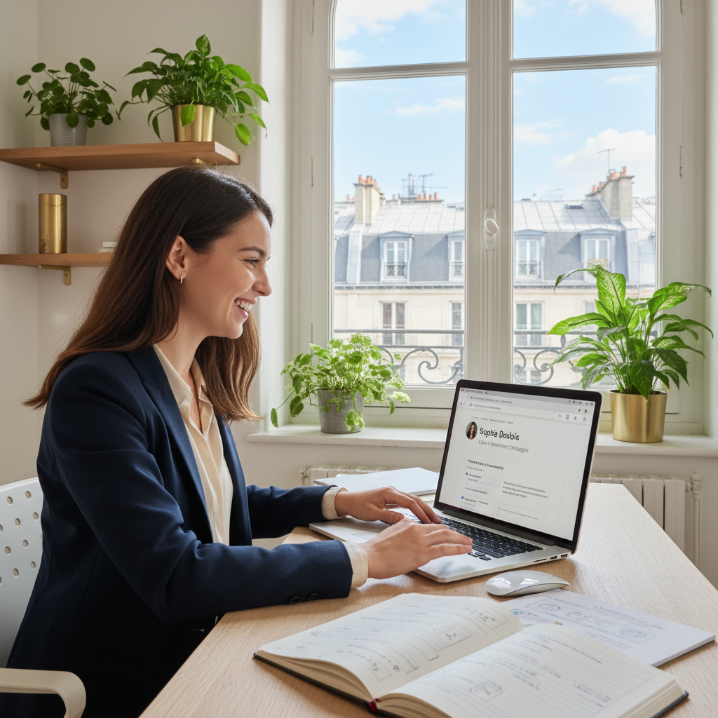 Profil d'Elisa Cardona, chef de projet e‑commerce trilingue à Paris, disponible immédiatement pour un CDI.