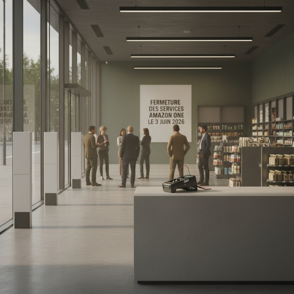 Amazon One : fin annoncée du système d’identification palmaire et retrait des magasins physiques