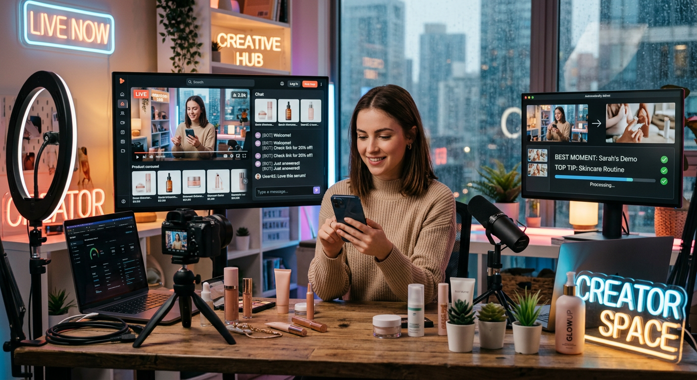 TikTok Shop accélère avec IA : chatbot élargi et auto-clipping pour les marchands