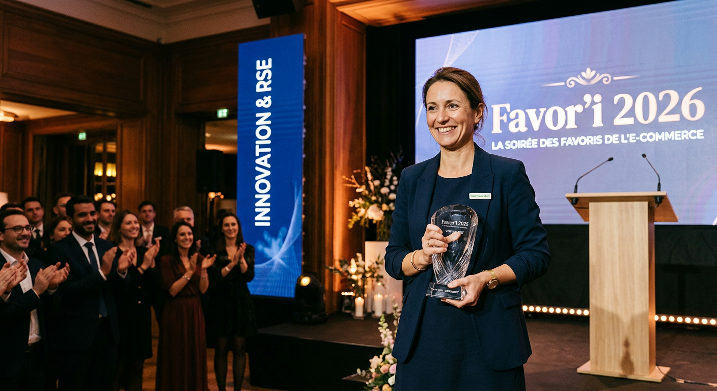 Vertbaudet élu Meilleur site e‑commerce aux Favor'i 2026