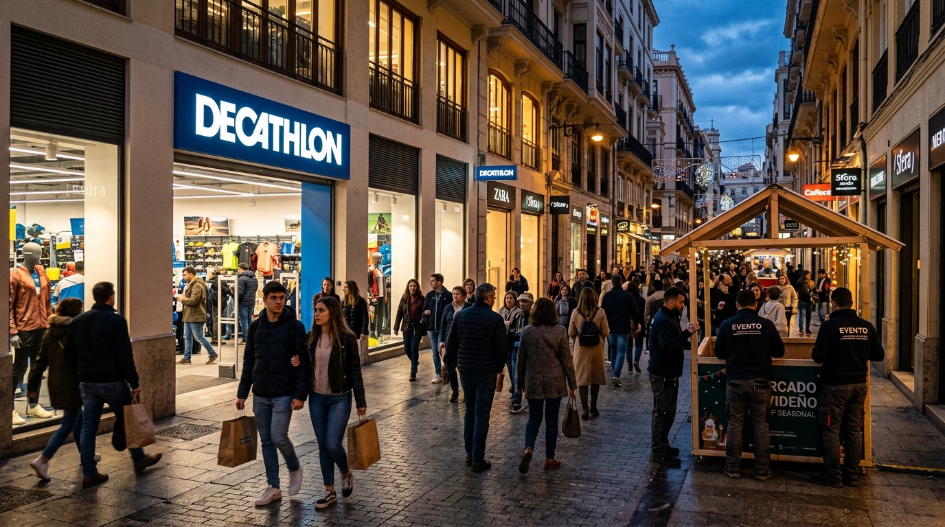 Decathlon accélère en Espagne : dix ouvertures au 1er semestre 2026 et pari sur les formats urbains