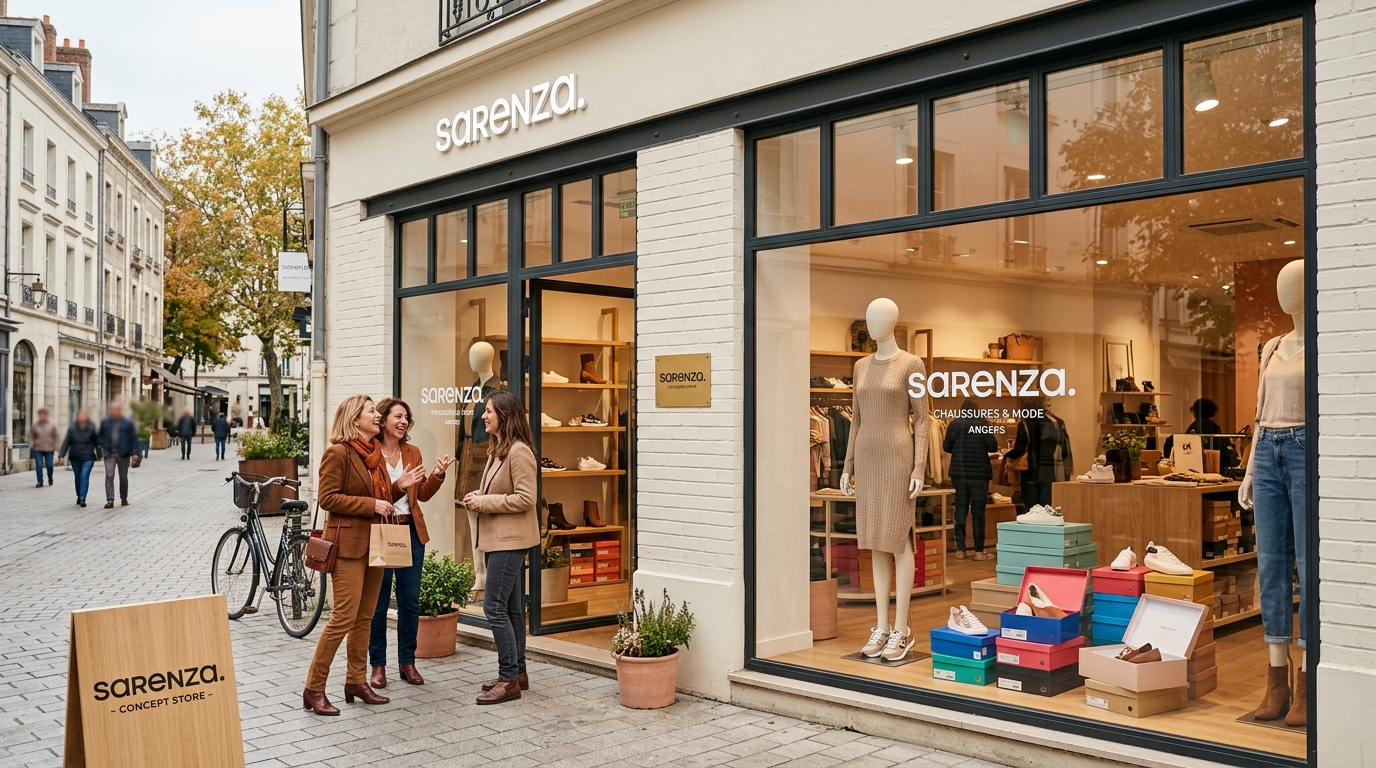 Sarenza ouvre son premier magasin physique près d'Angers : cap sur l’omnicanal