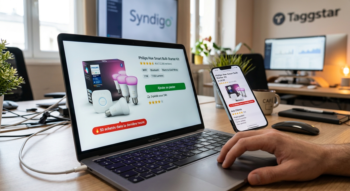 Syndigo rachète Taggstar : intégrer le social proof en temps réel au PXM pour doper la conversion