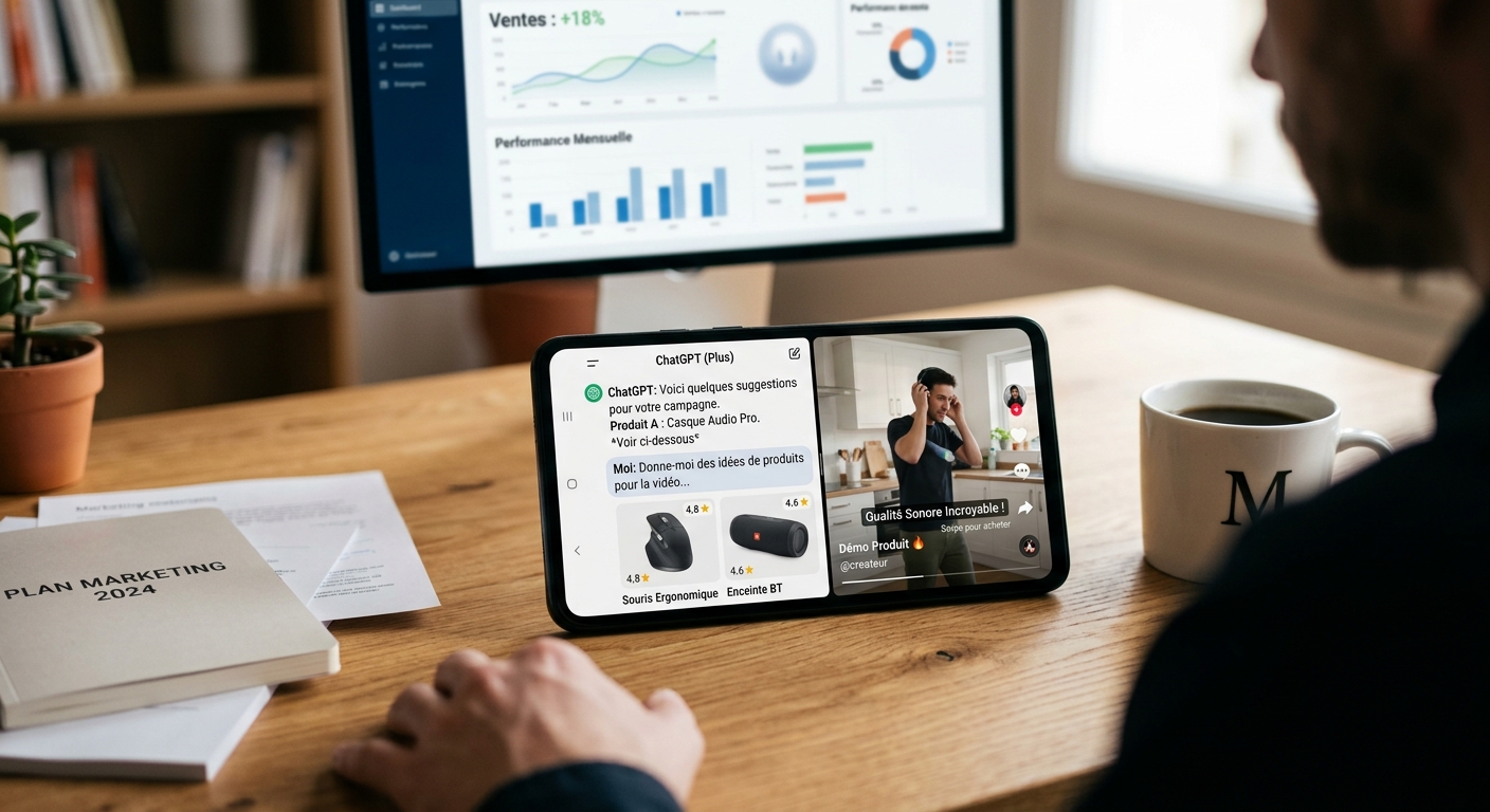 ChatGPT et shopping visuel : OpenAI, et la campagne TikTok « Watch it. Love it. Want it. » pour accélérer le commerce in‑app