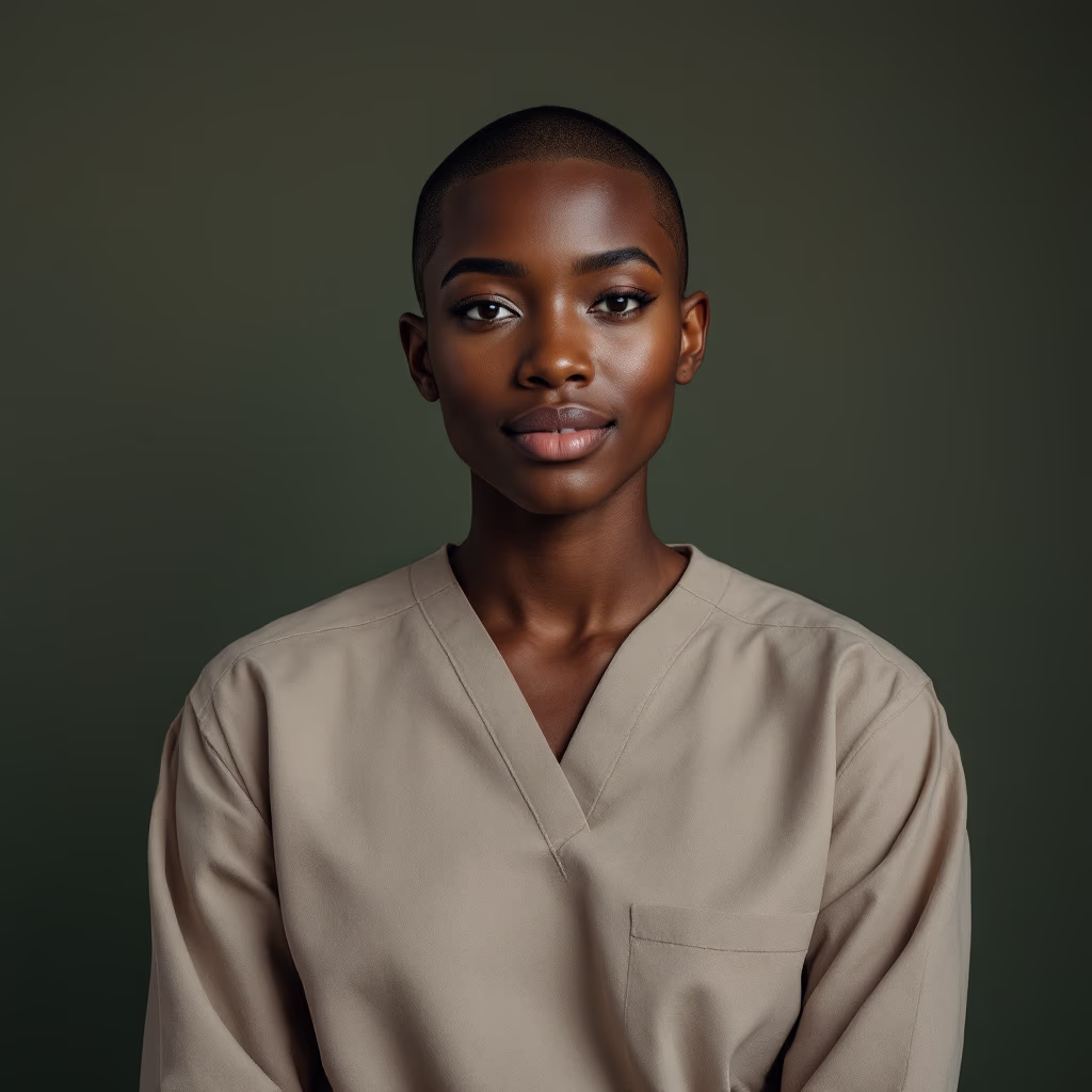 [headshot] image of customer (for a dental office)