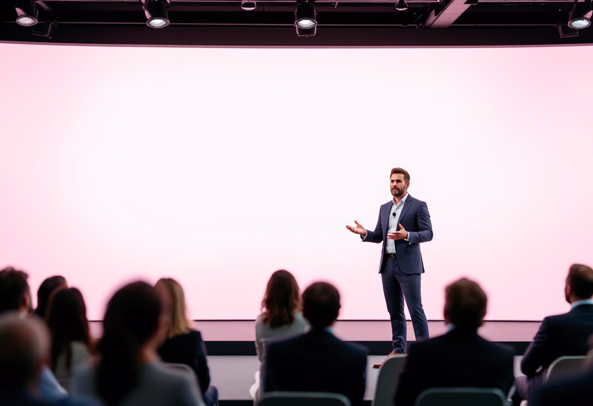 image of an educational seminar (for an insurance agency & company)