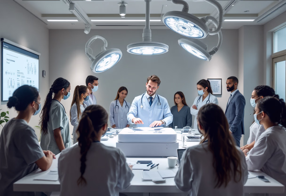 medical workshop environment