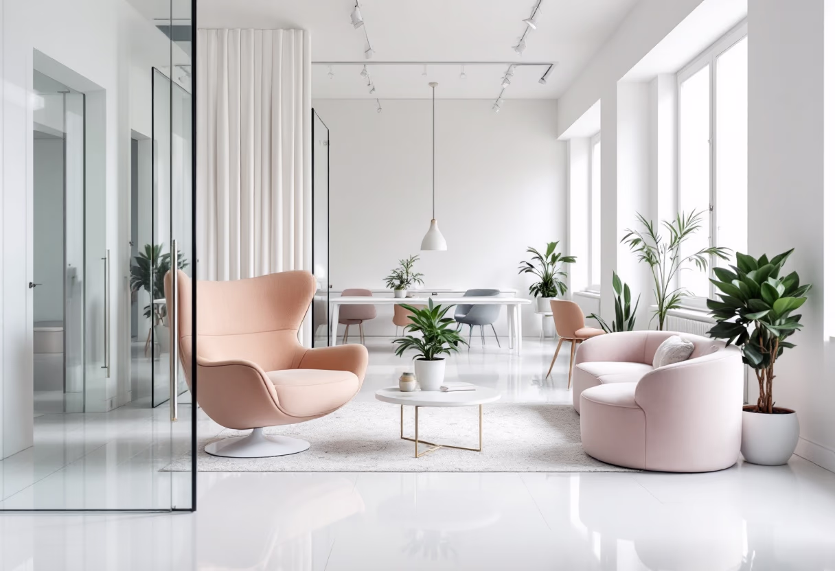 [background image] image of office space (for a pr firm)