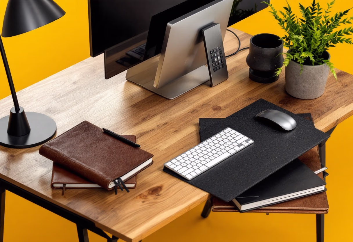 image of elegant office desk