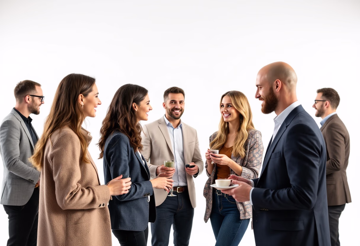 image of networking event (for a hr tech)