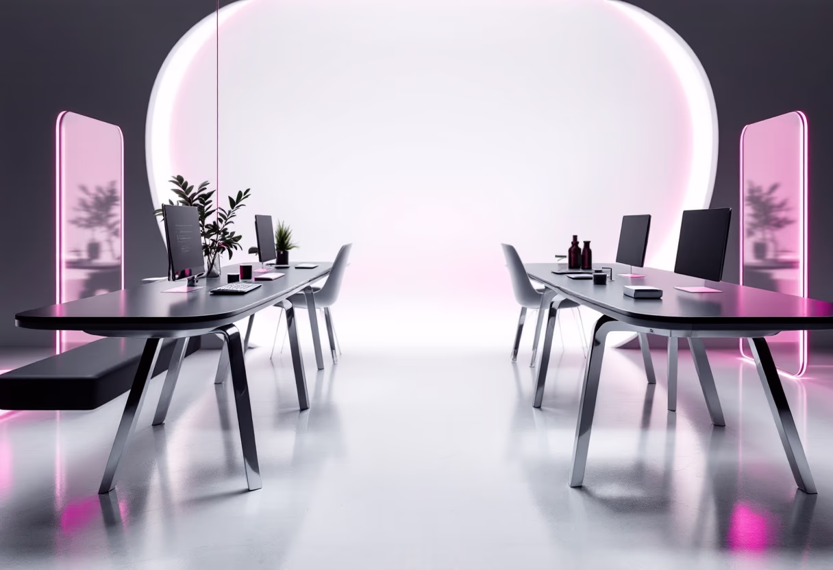 <subject>[background image] image of modern workspace (for a productivity tools business)</subject>