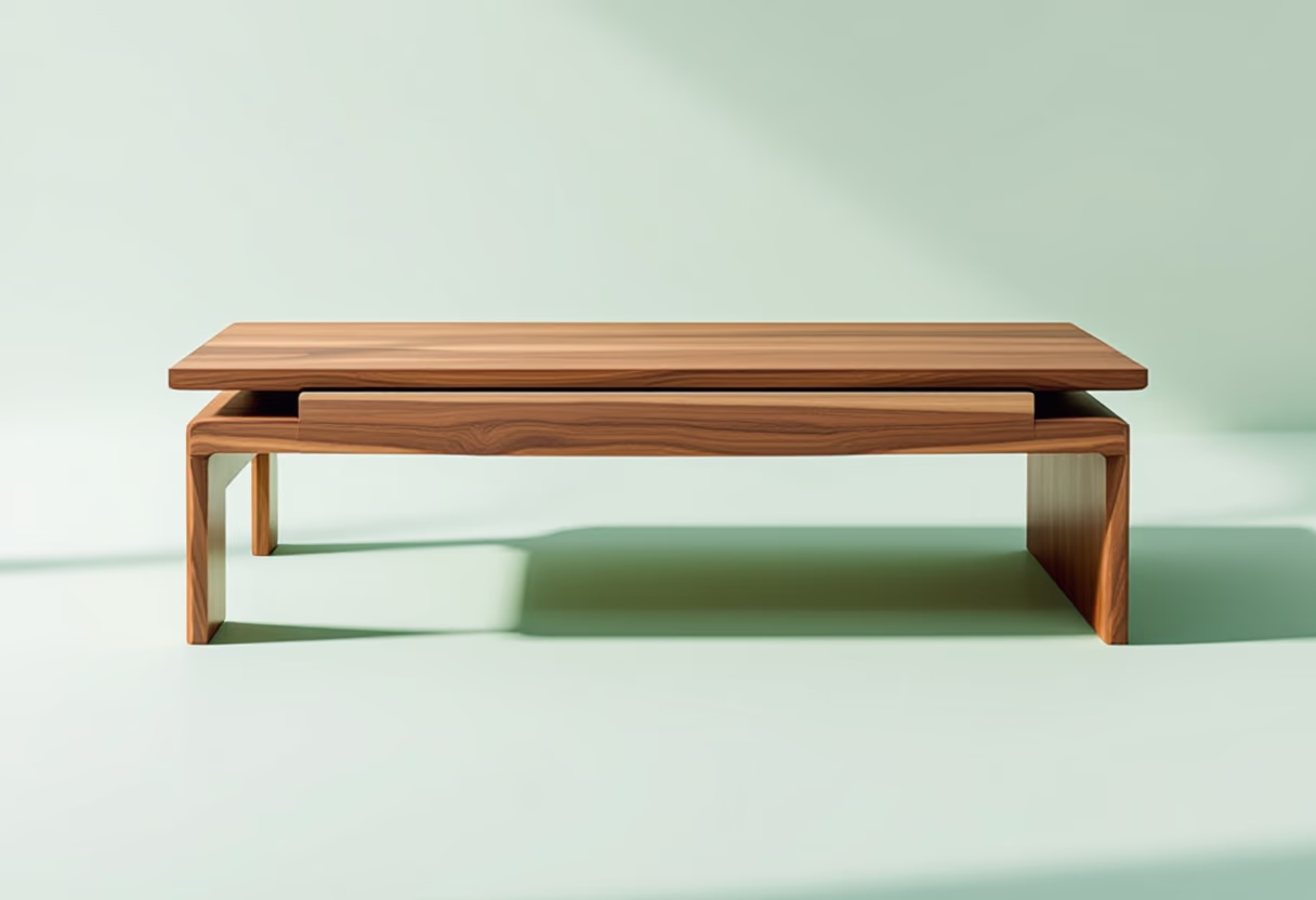 image of premium wooden coffee table