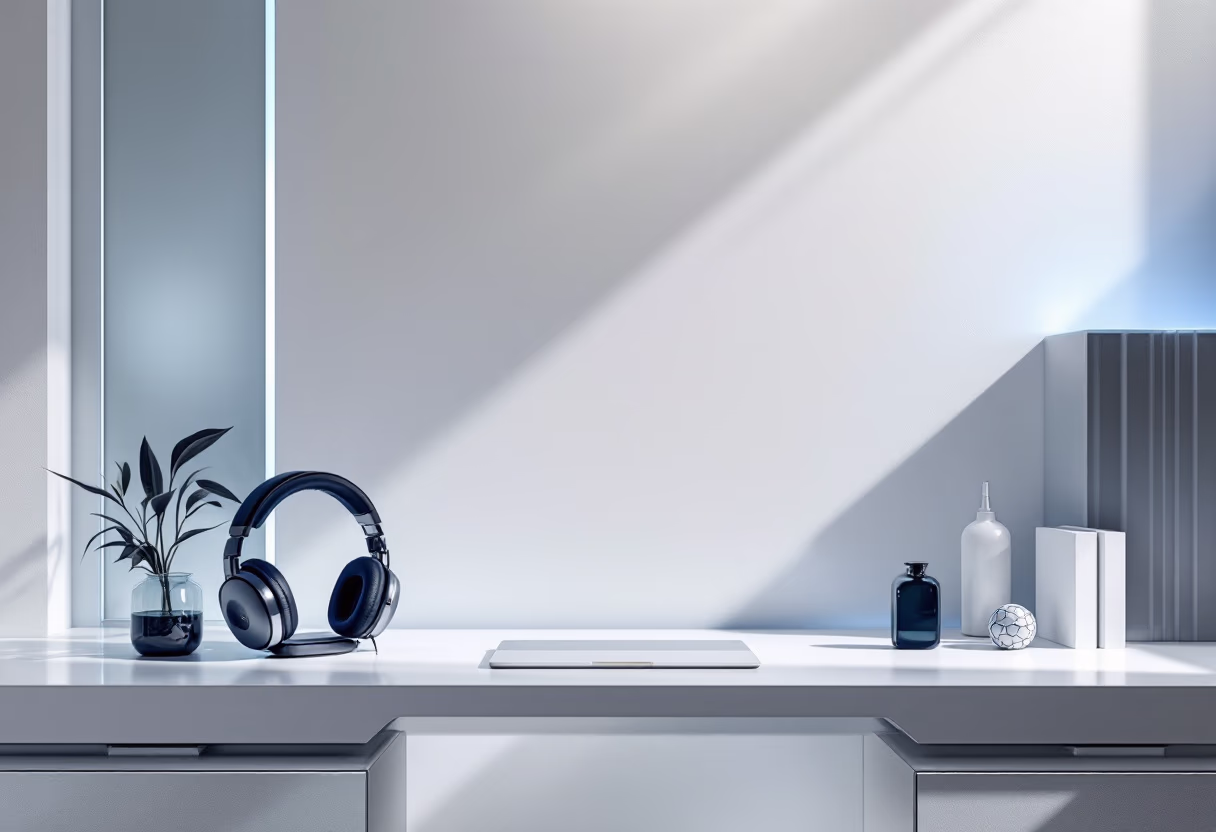 <subject>[background image] image of modern workspace (for a productivity tools business)</subject>