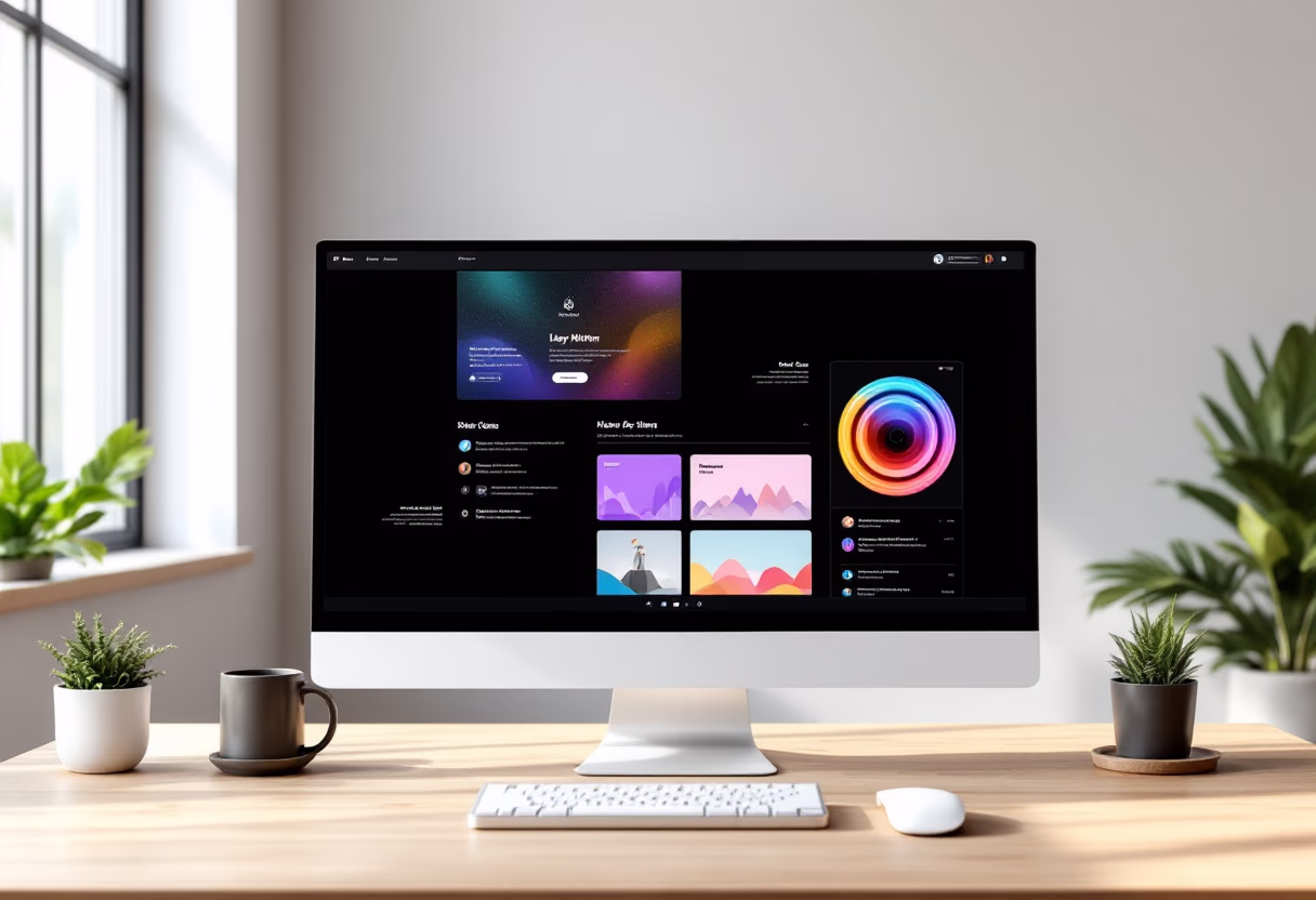 [interface] image of a dashboard interface (for a productivity tools business)