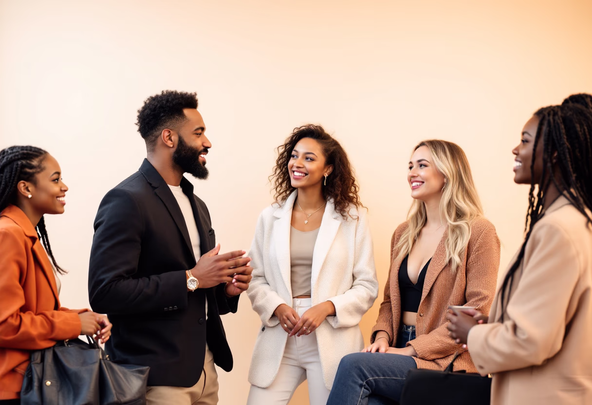 casual networking event