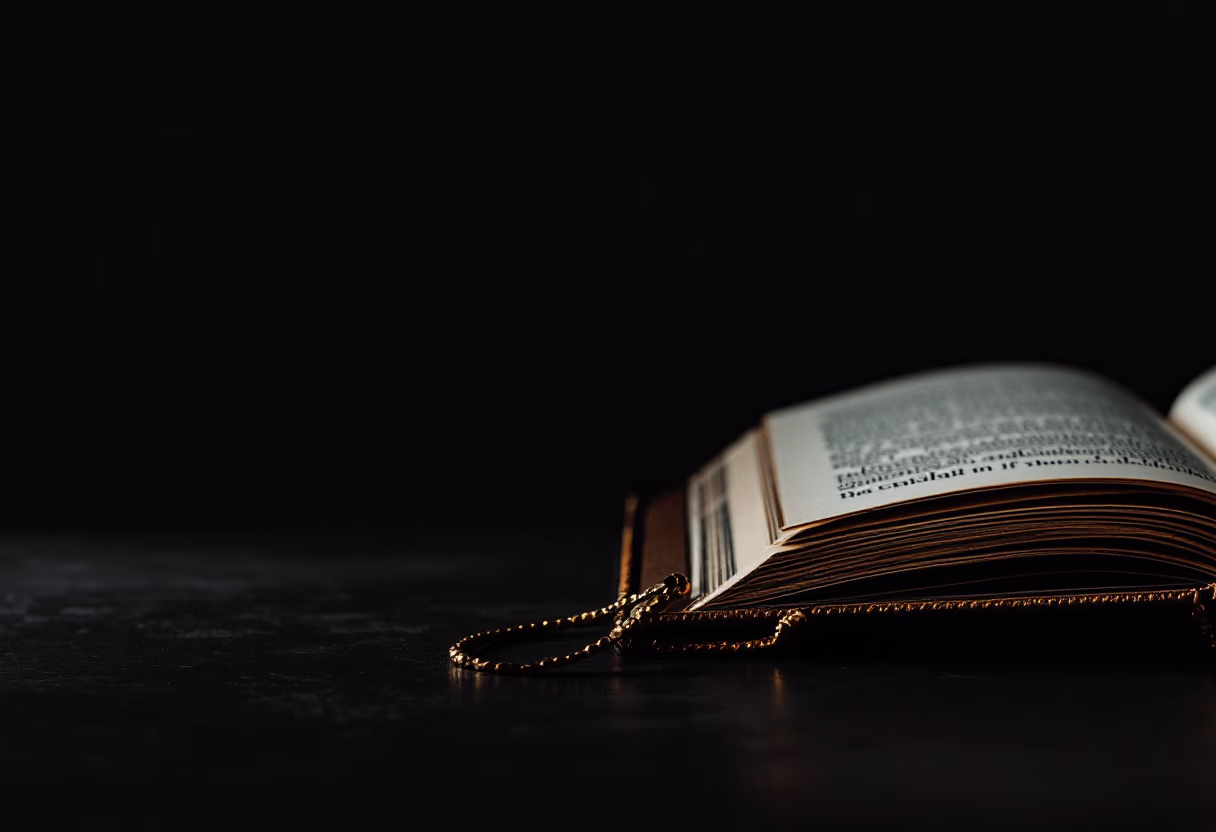 image of finance books on a dark table