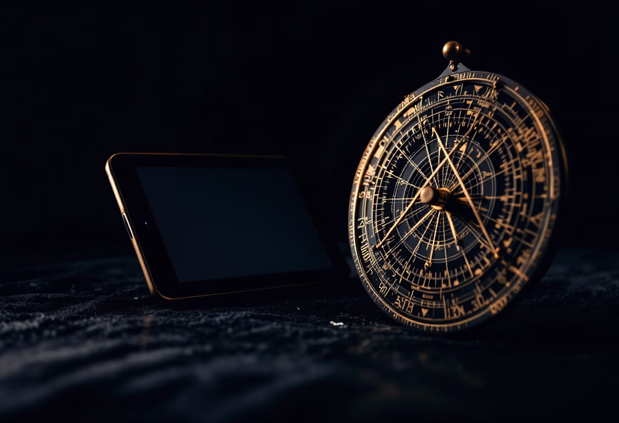 image of ship navigation tools