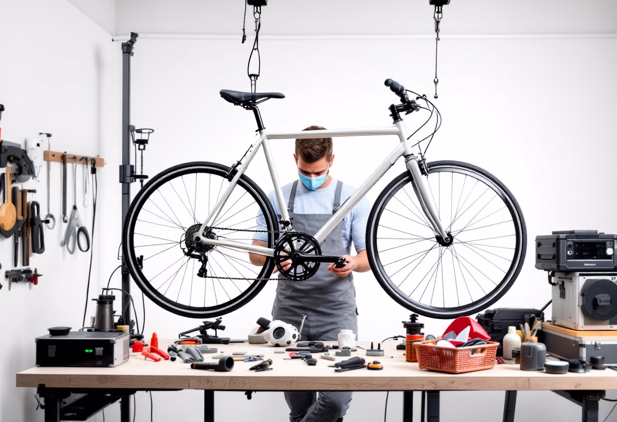 image of bike repair service