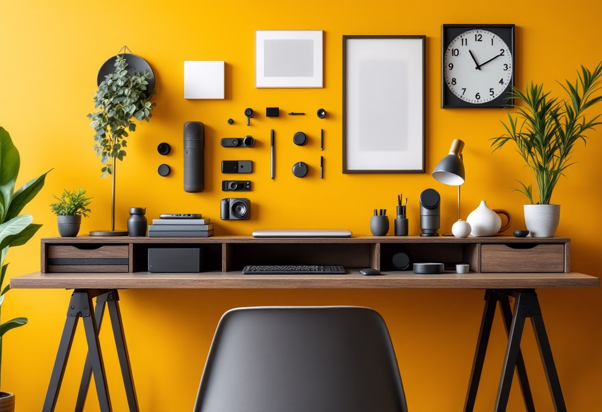 [background image] image of creative work environment (for an ai marketing tech company)
