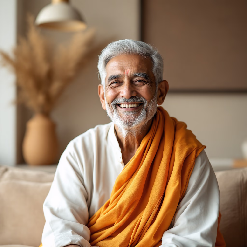 [headshot] image of community member (for a hindu temple)