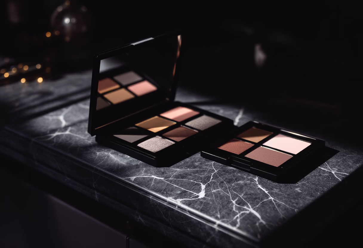 image of makeup kits display