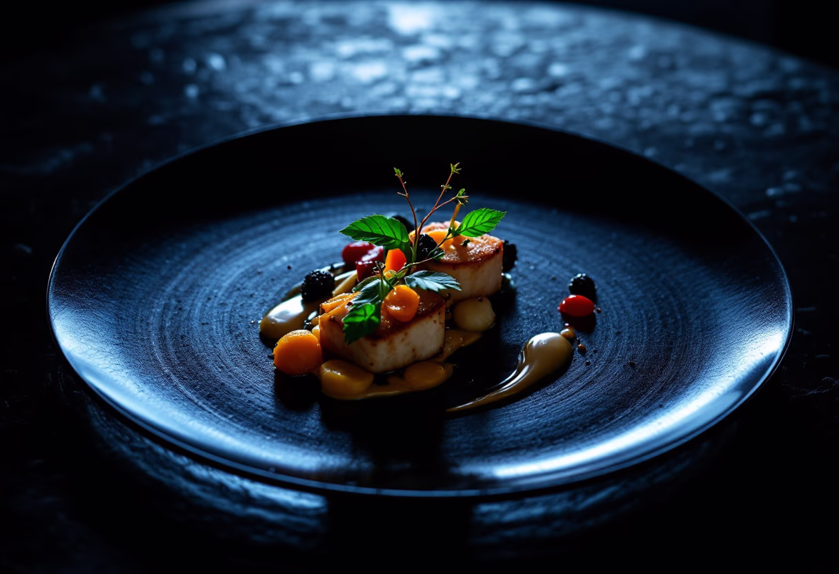 image of signature dish (for a fine dining restaurant)