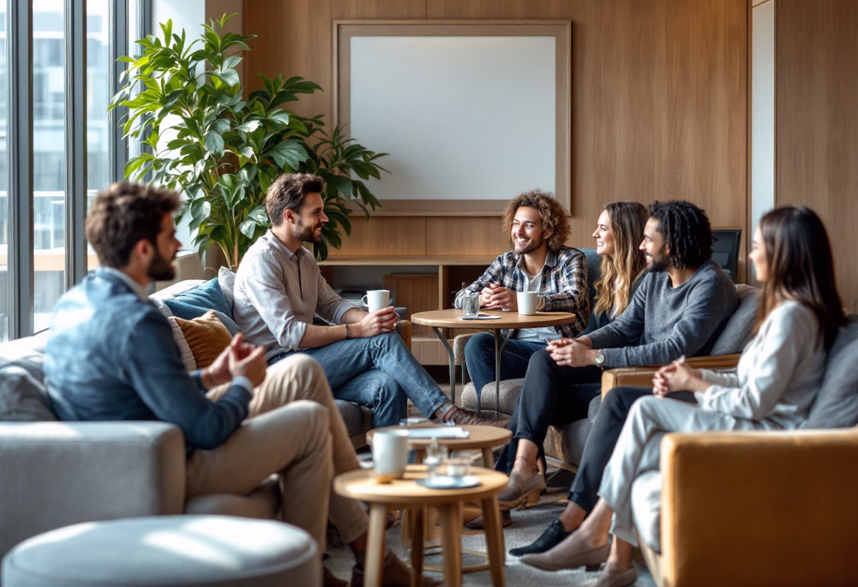 image of networking event (for a hr tech)