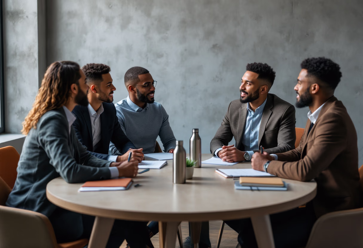 image of consulting session