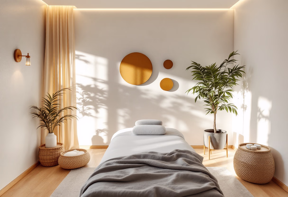 relaxing massage setting