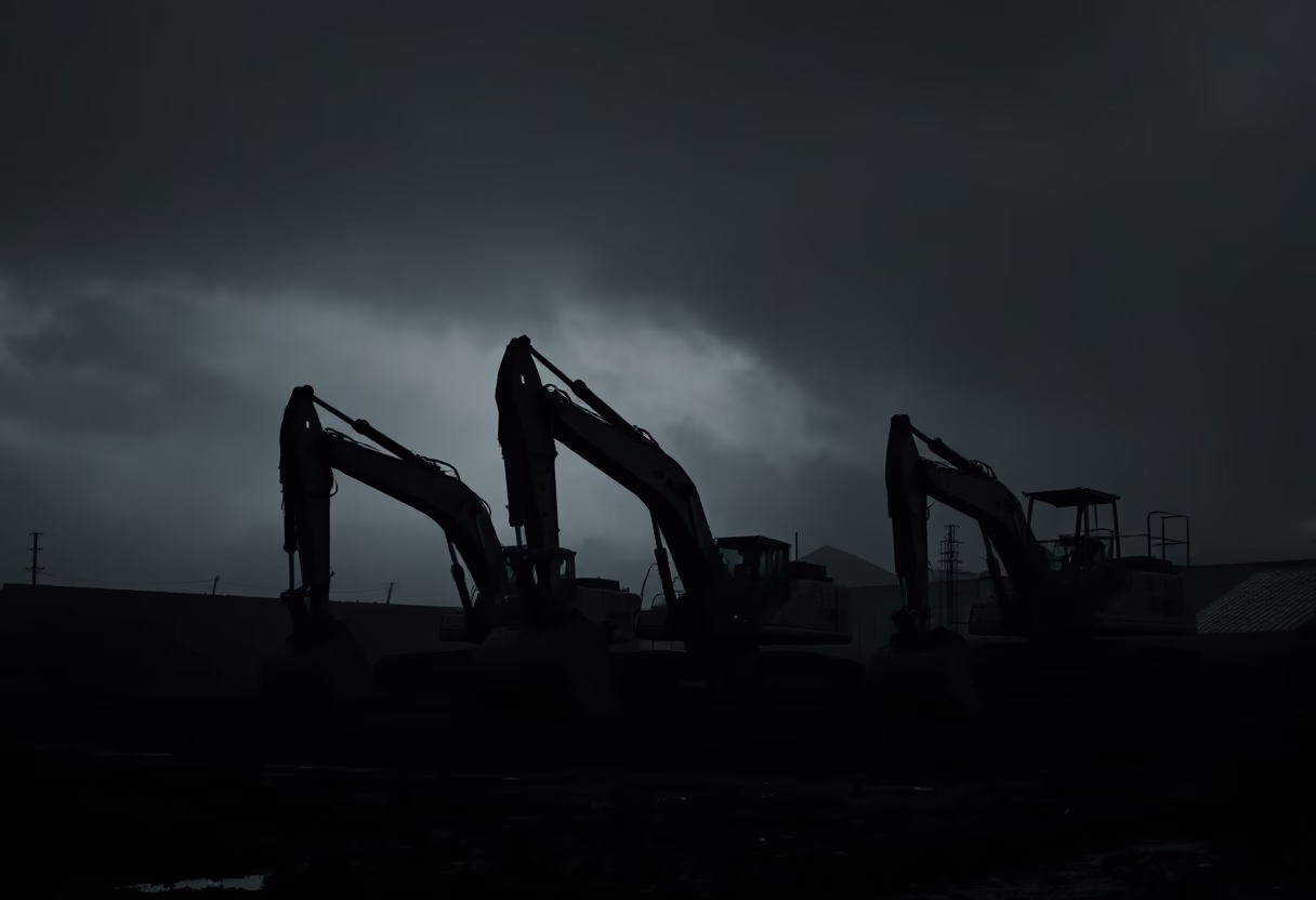 [background image] image of construction equipment (for a construction company)