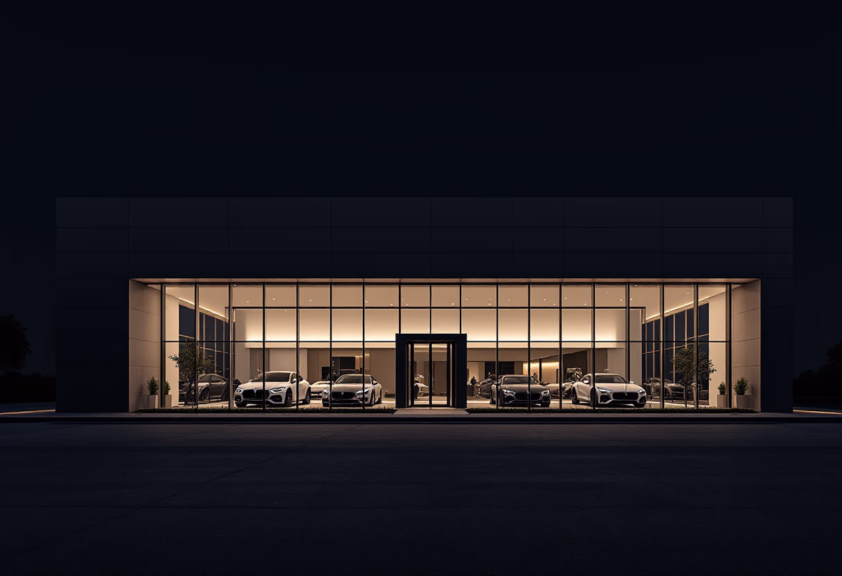 image of dealership exterior (for a auto dealership)